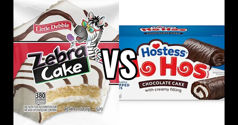 Ho Hos (Hostess) vs. Zebra Cakes (Little Debbie)