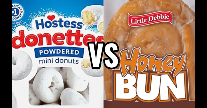 Donettes (Hostess) vs. Honey Buns (Little Debbie)