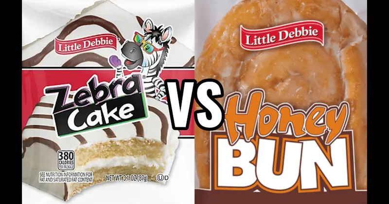 Honey Buns (Little Debbie) vs. Zebra Cakes (Little Debbie)