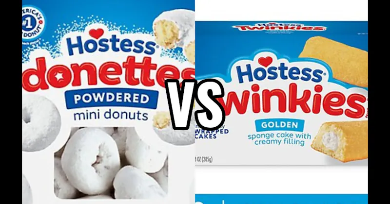 Donettes (Hostess) vs. Twinkies (Hostess)