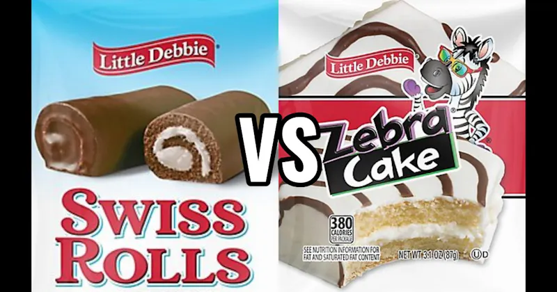 Swiss Rolls (Little Debbie) vs. Zebra Cakes (Little Debbie)