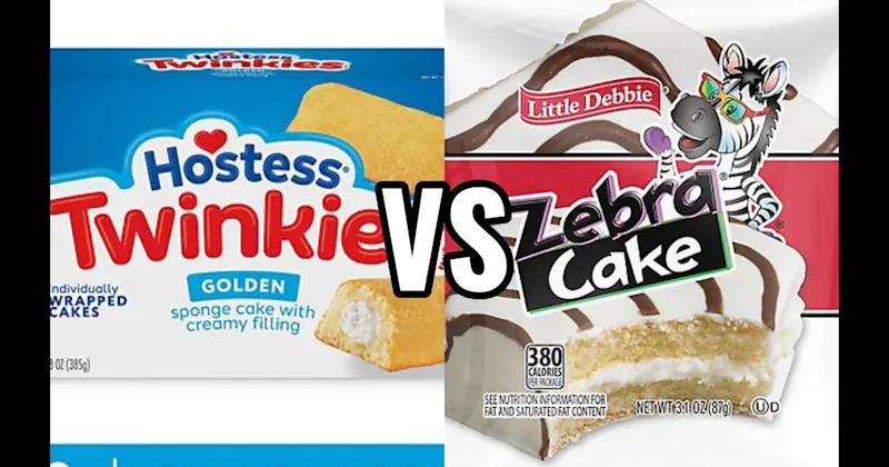 Twinkies (Hostess) vs. Zebra Cakes (Little Debbie)