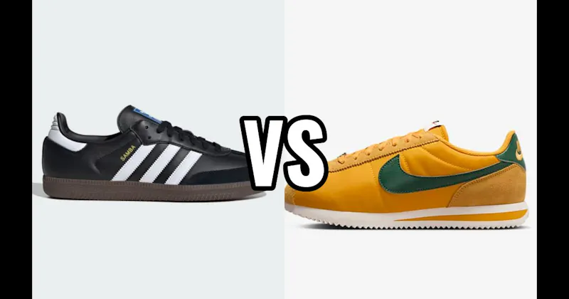 Adidas Samba vs. Nike Cortez