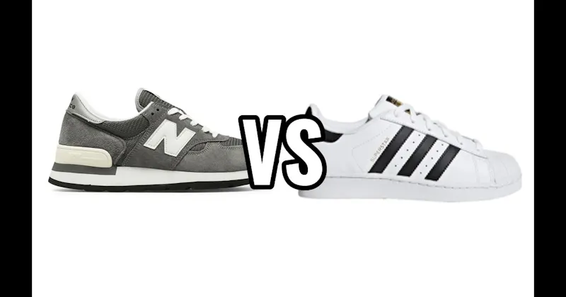 Adidas Superstar vs. New Balance 990