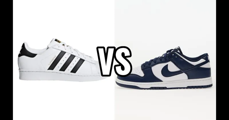 Adidas Superstar vs. Nike Dunk Low