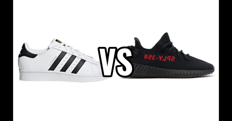Adidas Superstar vs. Yeezy Boost 350 V2