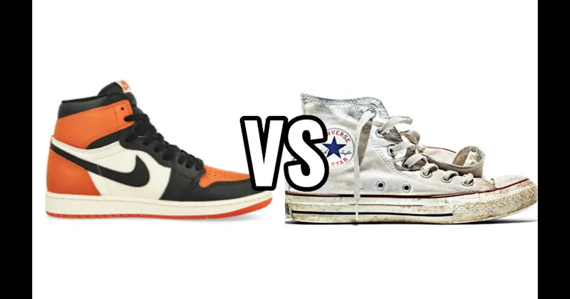 Air Jordan 1 vs. Converse Chuck Taylor All-Star