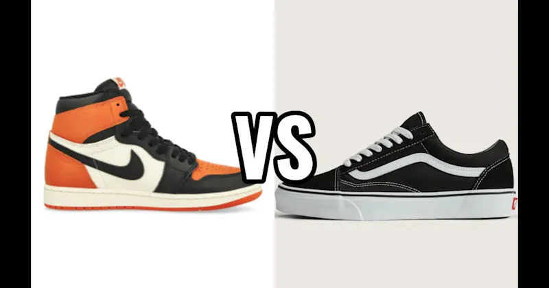 Air Jordan 1 vs. Vans Old Skool