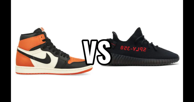 Air Jordan 1 vs. Yeezy Boost 350 V2