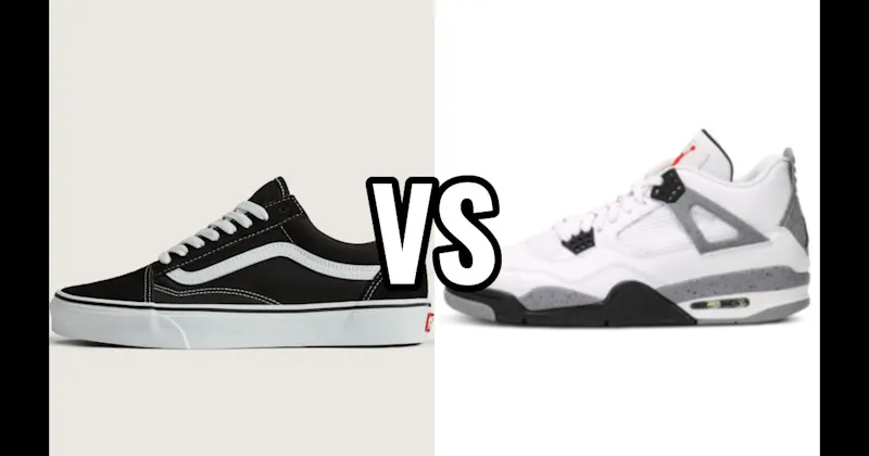 Air Jordan 4 vs. Vans Old Skool