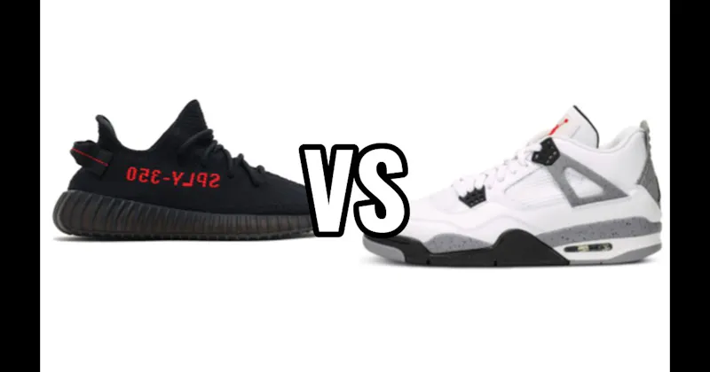Air Jordan 4 vs. Yeezy Boost 350 V2
