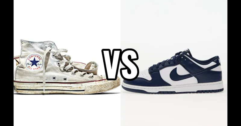 Converse Chuck Taylor All-Star vs. Nike Dunk Low
