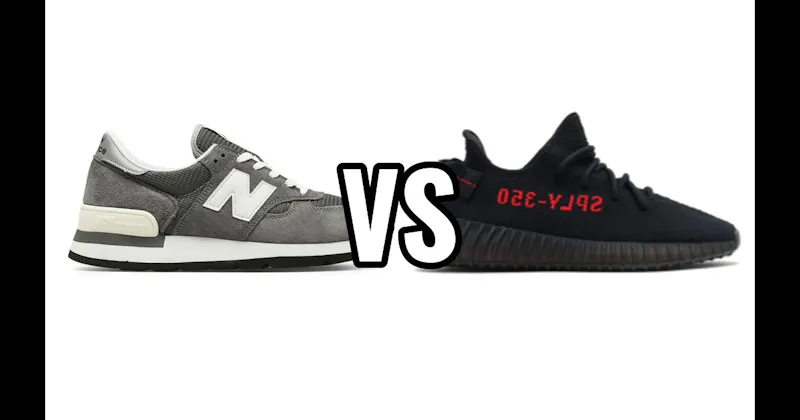 New Balance 990 vs. Yeezy Boost 350 V2