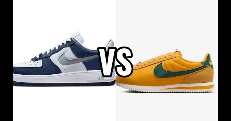 Nike Air Force 1 vs. Nike Cortez