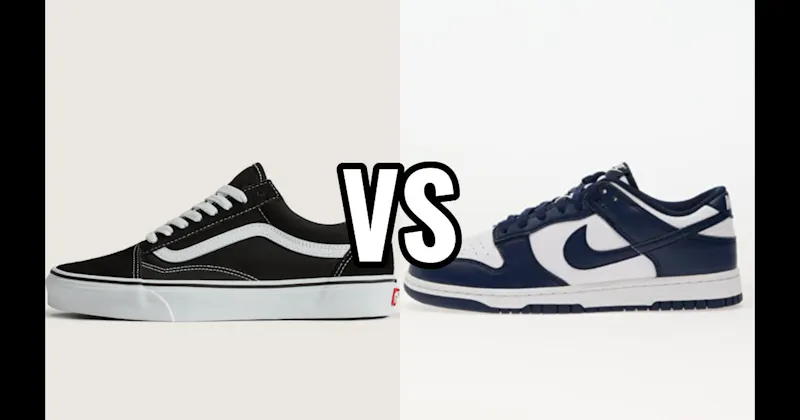 Nike Dunk Low vs. Vans Old Skool