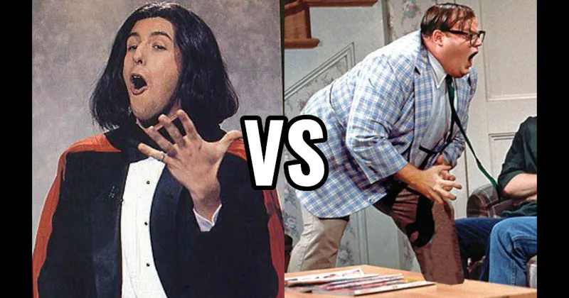 Adam Sandler vs. Chris Farley