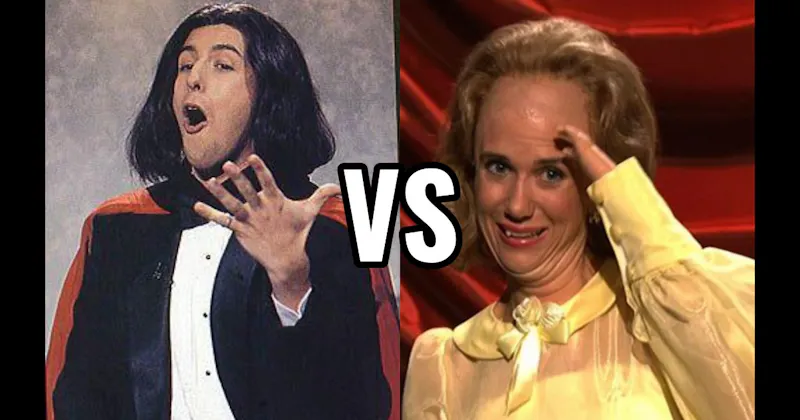 Adam Sandler vs. Kristen Wiig