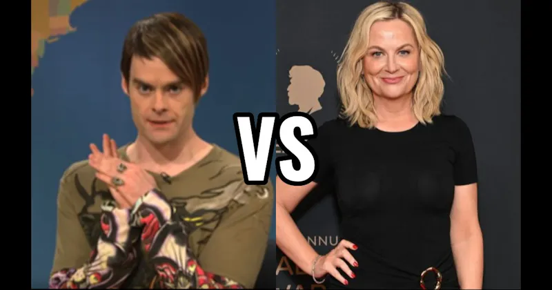 Amy Poehler vs. Bill Hader