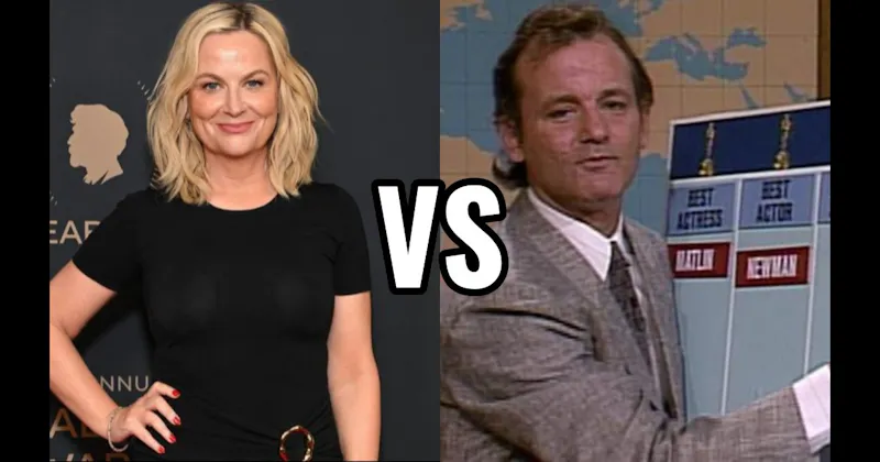 Amy Poehler vs. Bill Murray