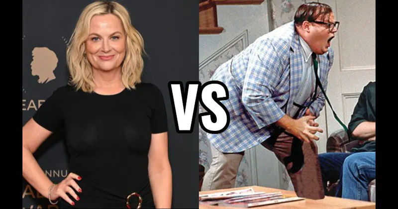 Amy Poehler vs. Chris Farley