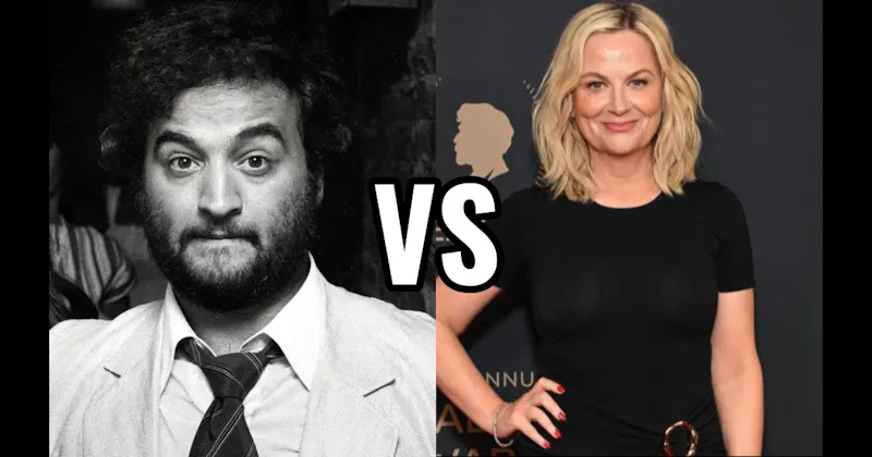 Amy Poehler vs. John Belushi