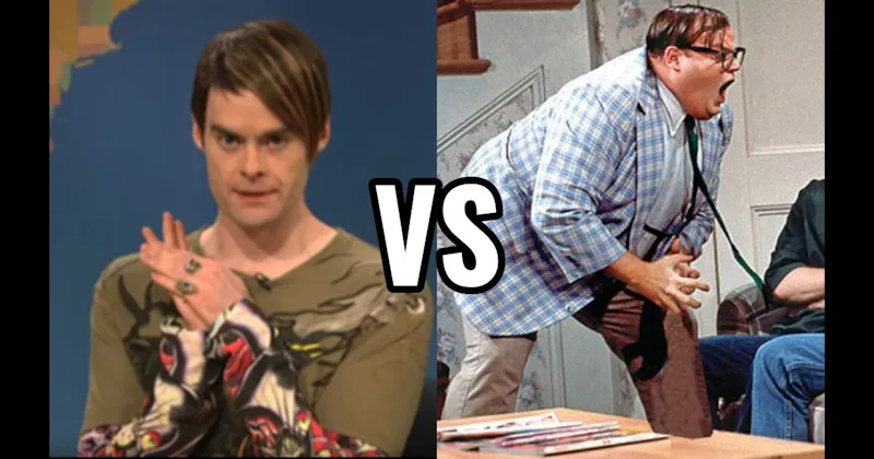 Bill Hader vs. Chris Farley