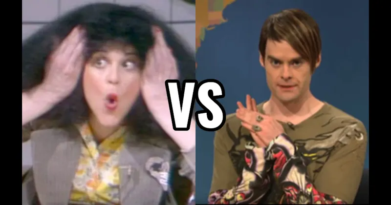 Bill Hader vs. Gilda Radner