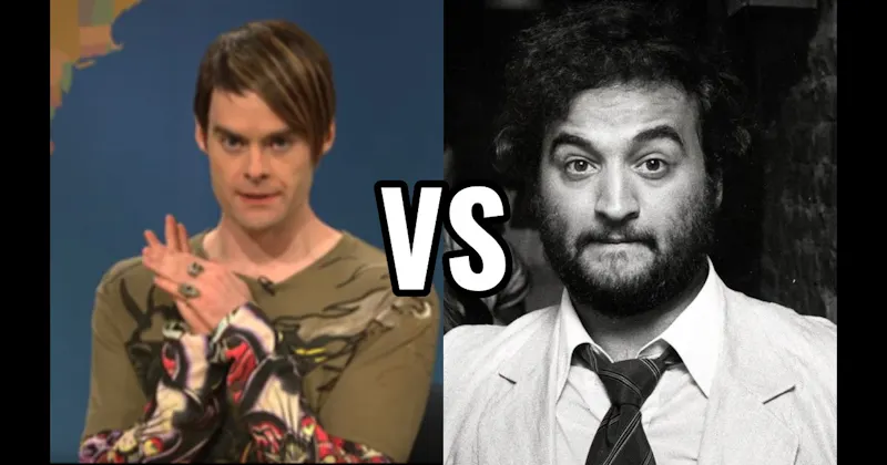 Bill Hader vs. John Belushi