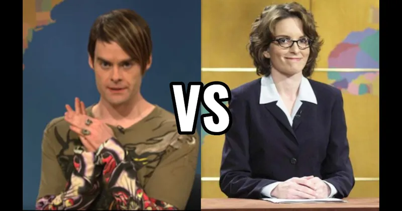 Bill Hader vs. Tina Fey