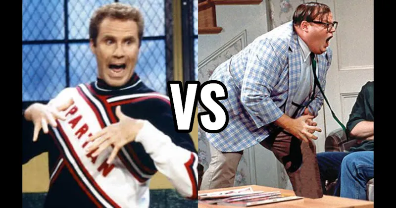Chris Farley vs. Will Ferrell