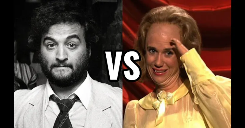 John Belushi vs. Kristen Wiig