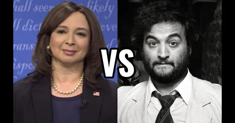 John Belushi vs. Maya Rudolph