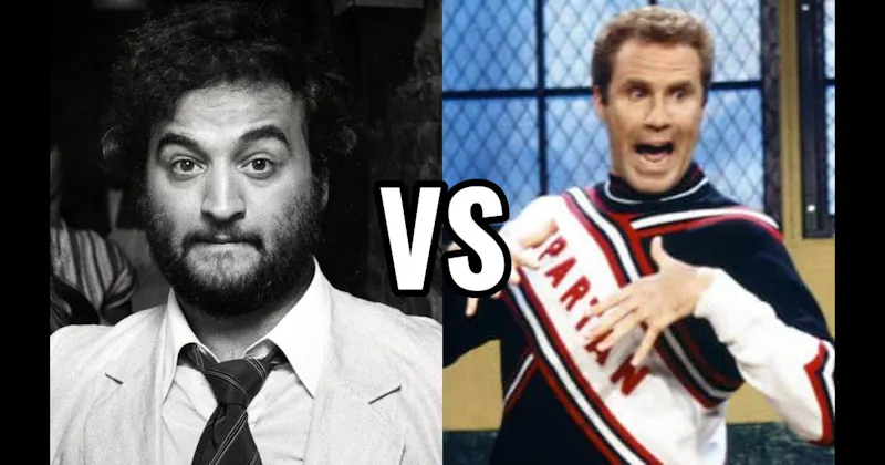 John Belushi vs. Will Ferrell