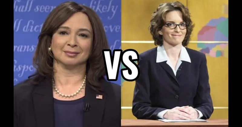 Maya Rudolph vs. Tina Fey