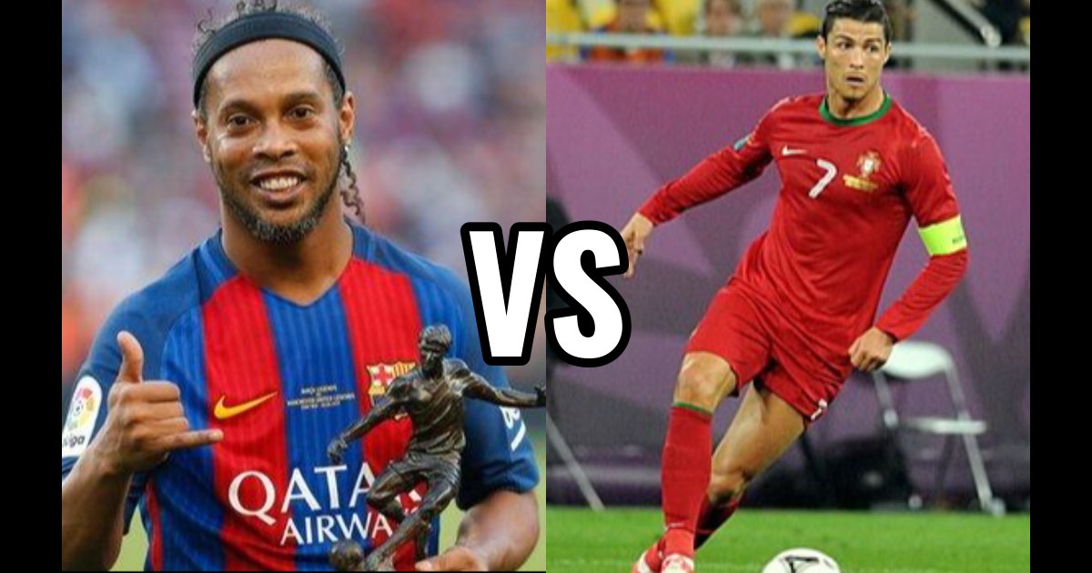 Ronaldinho vs Cristiano Ronaldo - Which Soccer Player is Better?