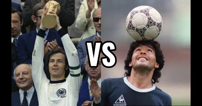 Diego Maradona vs. Franz Beckenbauer