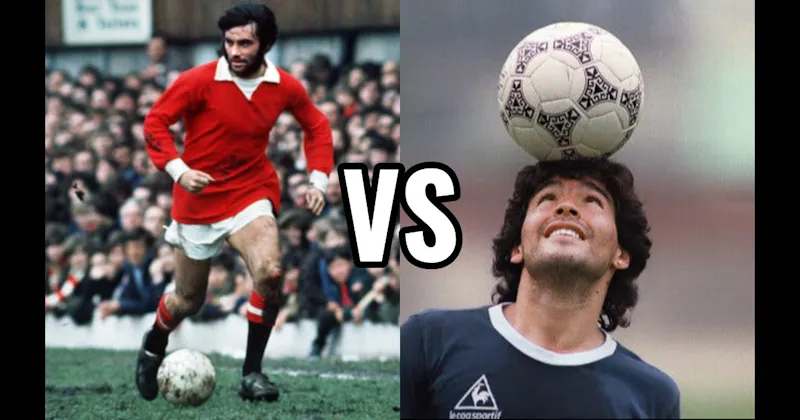 Diego Maradona vs. George Best