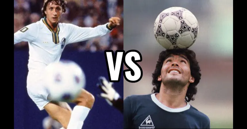 Diego Maradona vs. Johan Cruyff