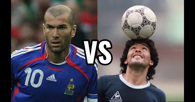 Diego Maradona vs. Zinedine Zidane