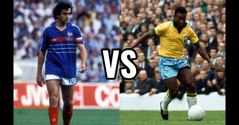 Michel Platini vs. Pelé