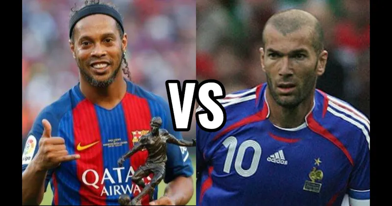 Ronaldinho vs. Zinedine Zidane