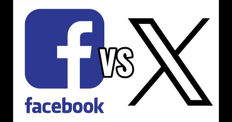 Facebook vs. X (Twitter)