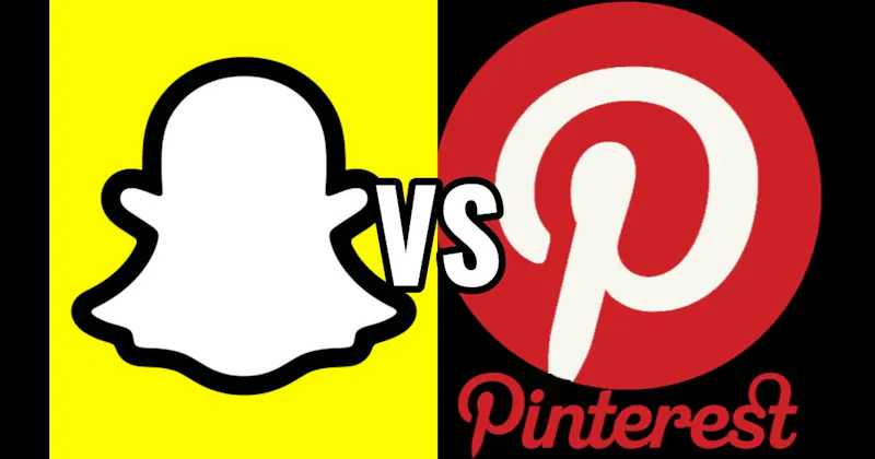 Pinterest vs. Snapchat