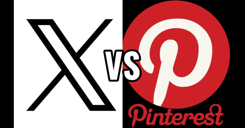 Pinterest vs. X (Twitter)