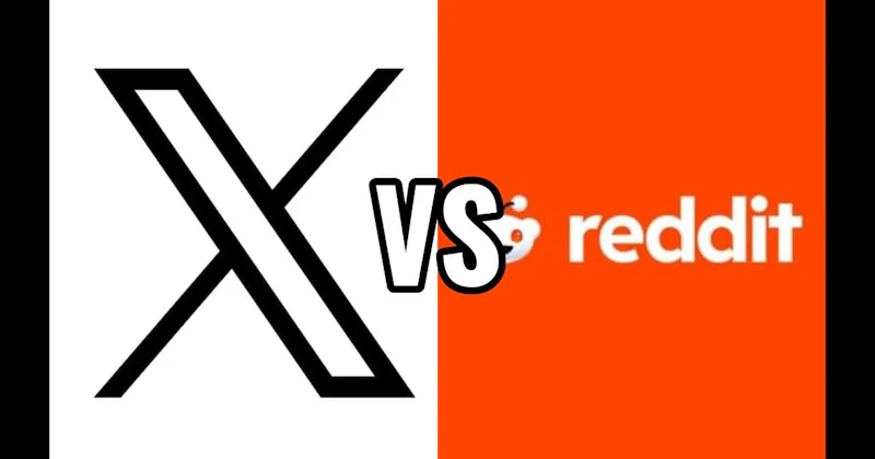 Reddit vs. X (Twitter)