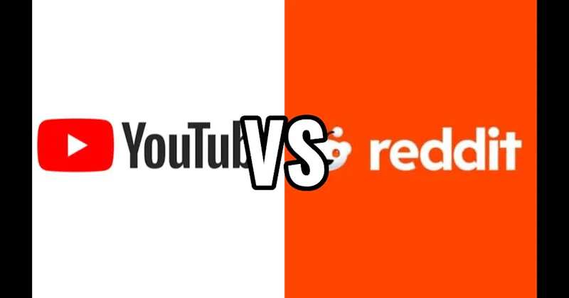 Reddit vs. YouTube