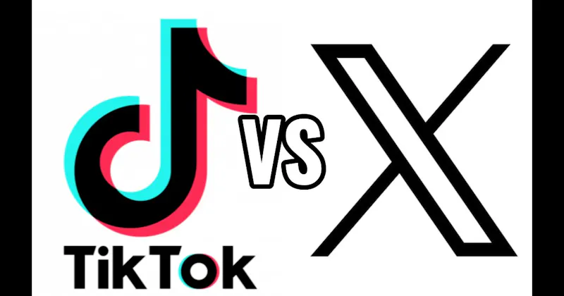 TikTok vs. X (Twitter)