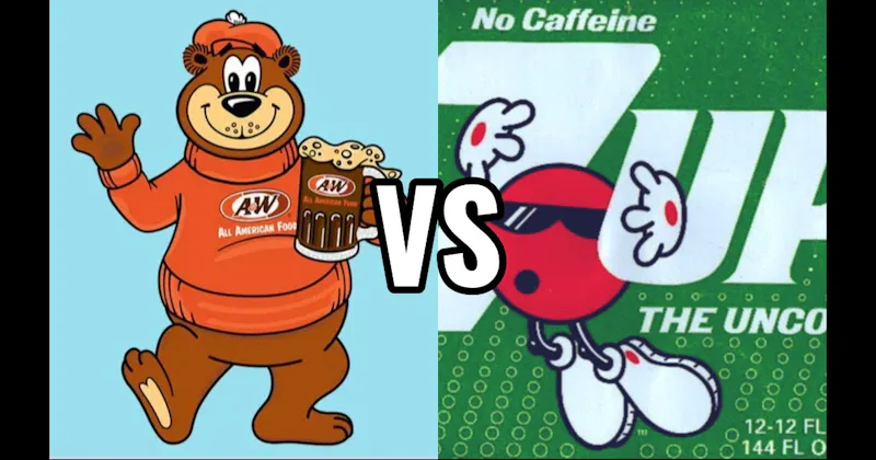7UP Spot (Cool Spot) vs. A&W Root Bear