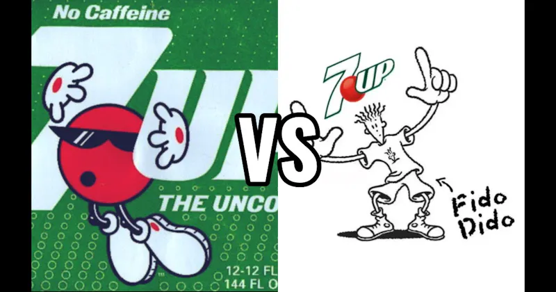 7UP Spot (Cool Spot) vs. Fido Dido (7UP)