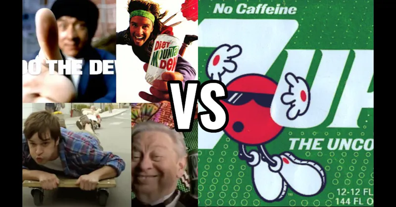 7UP Spot (Cool Spot) vs. Mountain Dew’s “Do the Dew” Crew